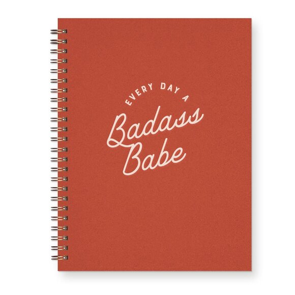 "Every Day a Badass Babe" Spiral Notebook - Picture 6 of 6